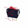 JZK 5pcs ON OFF Rocker Switch 15A 250V 20A 125V