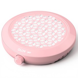 Olov Art Nail Dust Collector, Portable Nail Fan Dust Collector with Reusable Filter for Acrylic Nail Polishing, Salon, Home & Training | Beginner-Friendly Nail Tech Vacuum
