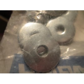 Fastenal 1/4" x 1.000" OD Low Carbon Zinc Finish Steel Thick Fender Washer QTY 100