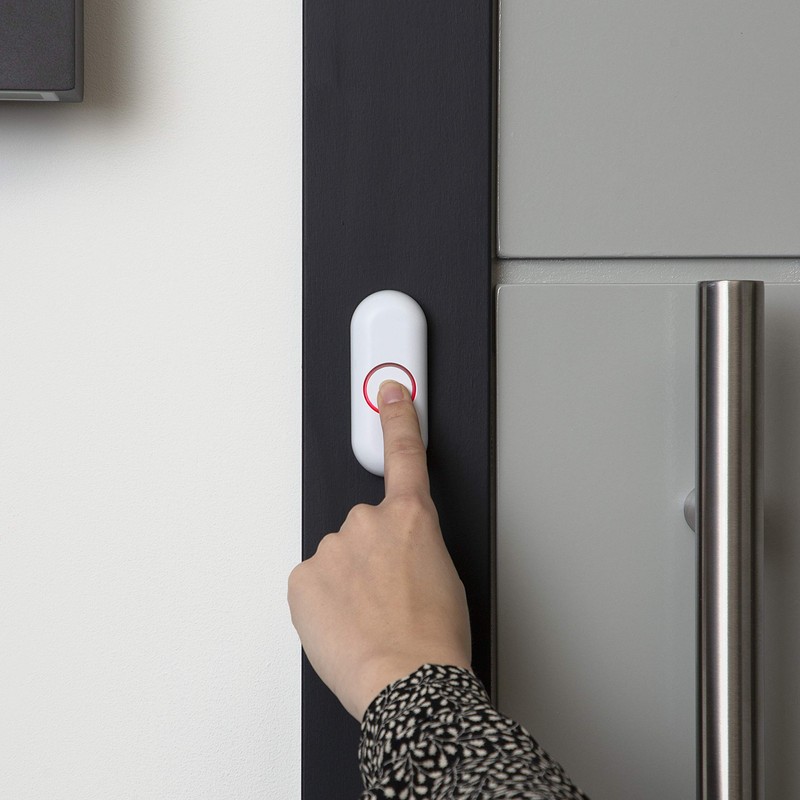 Byron DBY-23522UK Wireless Plug in Doorbell Set, 175 m Range,