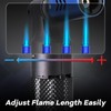Luxgaze 4 Pack Butane Torch Lighters Refillable Jet Flame Portable