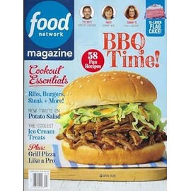 Food Network Magazine (June July 2024 Issue) BBQ Time!