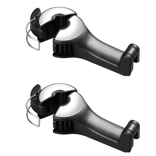 2pcs 2 in 1 Car Headrest Hidden Hook,2 in 1