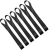 Pack of 6 lashing loops, lashing straps with loops, lashing