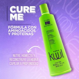 Shampoo Küül Cure Me reparador reconstructor de cabello 300 ml