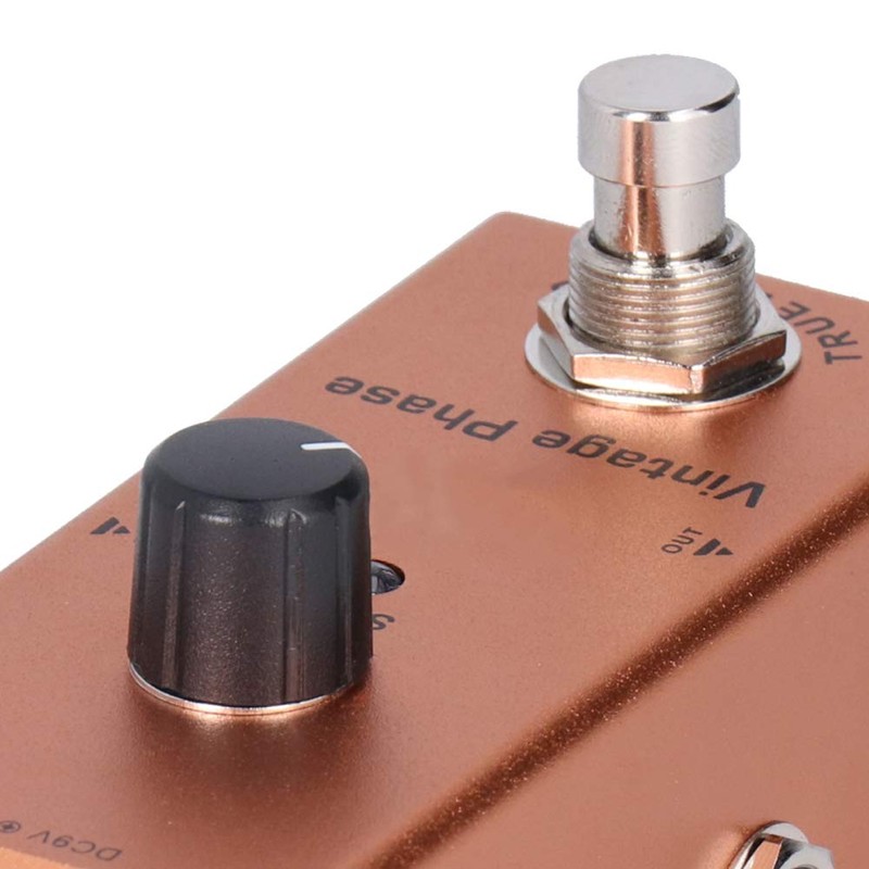 Vintage Phase Electric Guitar Effect Pedal Mini Phaser JDF-6 Accessories