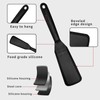 Silicone Omelette Spatula Turner, Long Crepe Pancake Spatula Nonstick Heat