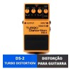 Pedal de efecto Boss Turbo Distortion DS-2 naranja