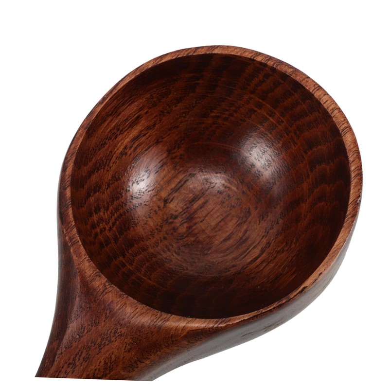 OHPHCALL Wooden Bath Scoop Water Pouring Spoon for Shower Sauna