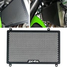 ZX-4RR 2023 2024 Motocycle Radiator Grille Guard Protection Cover for NINJA ZX-4R SE ZX-4RR 2023 2024 ZX25R ZX25RR 2021-2024- Black