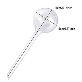 Transparent Watering Balls, Watering Balls, Transparent Plastic Water Dispenser for Potted Plants, Automatic Watering Set, Watering System, Holiday Watering, Plants Watering Holiday (8 Pieces)