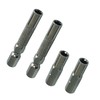 1/4 to 4mm Bit Adapter,2 Pieces 1/4 to 4mm Hex