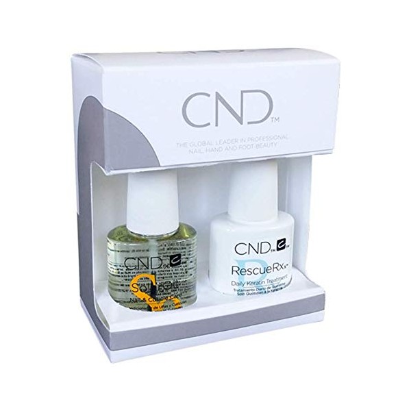 CND RescueRXx & Solar Oil Kit Nail Repair & Care Set