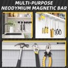 Junarter JUNARTER 12 Pack Neodymium Bar Magnets Heavy Duty, Powerful