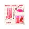 40pcs Vasitos Botas Vaqueras Con Sombrero 1 Oz Para Fiesta
