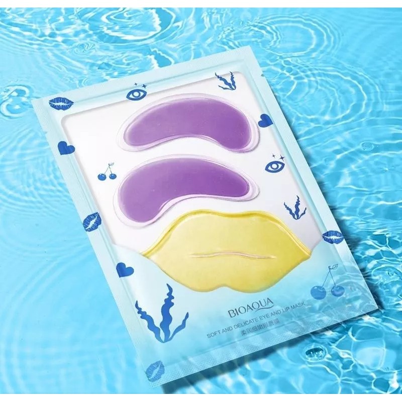 JN Set De Parches Hidratantes Para Ojos Y Labios 10