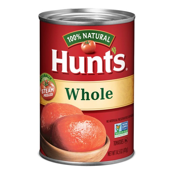 Hunt's Whole Peeled Plum Tomatoes, Keto Friendly, 14.5 oz