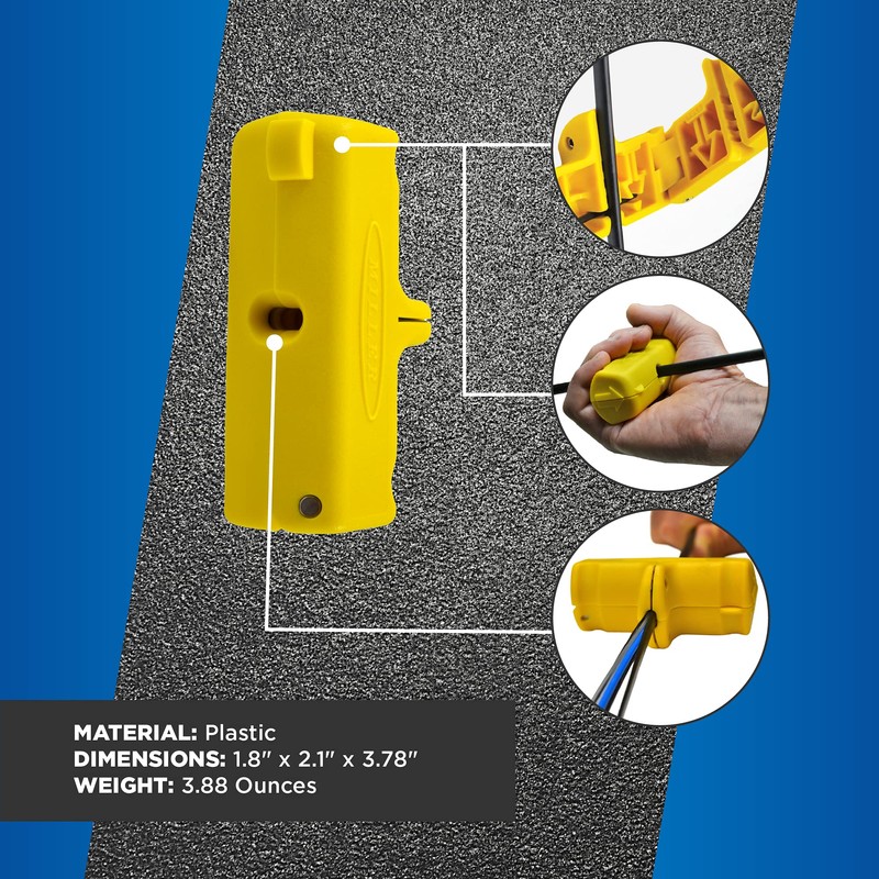 Miller MB04 FTTX Flat Drop-Cable Slitter with Articulating Hinge, Easily