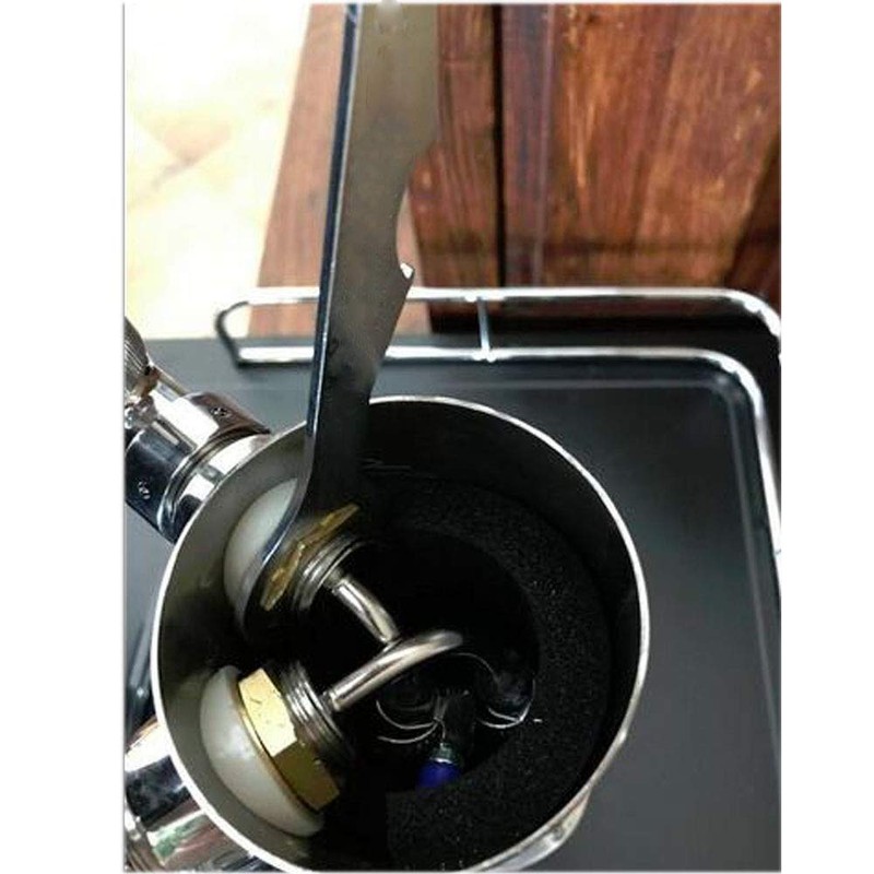Wrewing Faucet Wrench, Multifunctional Spanner Wrench for Tap Beer Tower