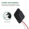 ZIWIMEGO Type-C Female Chassis Charging Port Waterproof with Card Buckle