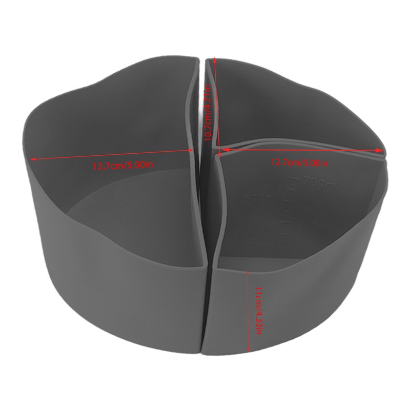 3 in 1 Slow Cooker Liner 6QT Silicone Cook Pot