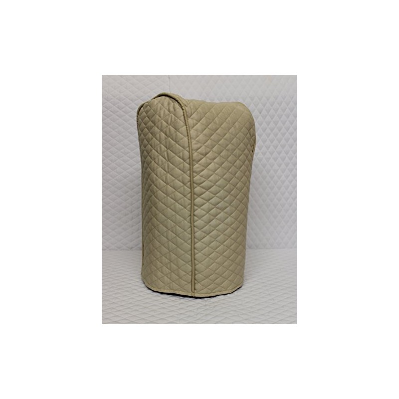 Simple Home Inspirations Beige Quilted Food Processor Cover
