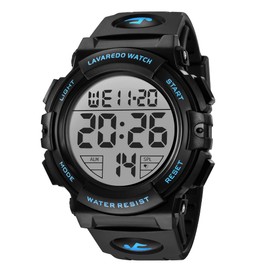 Digital Watch, Mens Digital Watch Military Watches for Men 6ATM Waterproof Outdoor Sports Watch with Light/Alarm/Date/Shockproof/Chronograph, Gift China