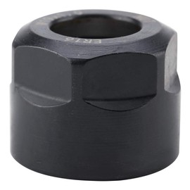 ER16 A / M / A & M Dynamic Mounting Parts Nuts Balancing Nut Collet Nut Metal CNC Milling Chuck Holder Lathe for Fixing Replacement Part (ER16-A&M- M19 x 1.0 Black)