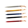 WOONEKY 10pcs Tent Pegs Aluminum V-Shape Stakes Snow Tent Stakes