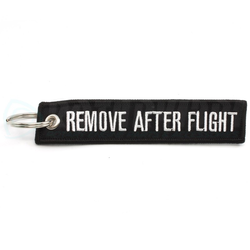 Rotary13B1 Remove After Flight - Keychain - Black