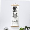 Alipis Visual Testing Chart Eye Chart for Family Vision Exams