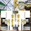 JZWELD Argon CO2 Regulator Flowmeter Gas Gauge for Mig Tig