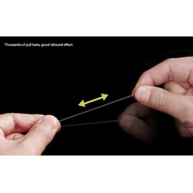 4 Rolls Elastic Bead Thread, 0.8mm Clear Clear Elastic Thread Stretchy Elastic for Bracelet Making Clay Bead String Crystal String for DIY Bead Jewellery Necklace Bracelet (Transparent, 0.8mm*6m)