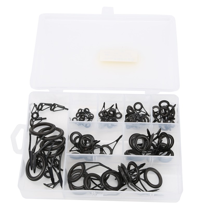 Fishing Rod Single Foot Fishing Pole Eyes Rings Repair Kit