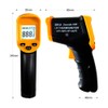 -50℃~500℃ Handheld Infrared Temperature Meter LCD Display with Backlight Non-contact