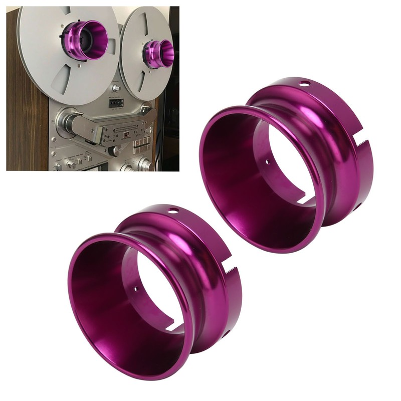 2Pcs NAB Hub Adapters Polished Aluminium 10 Inch Opener Universal