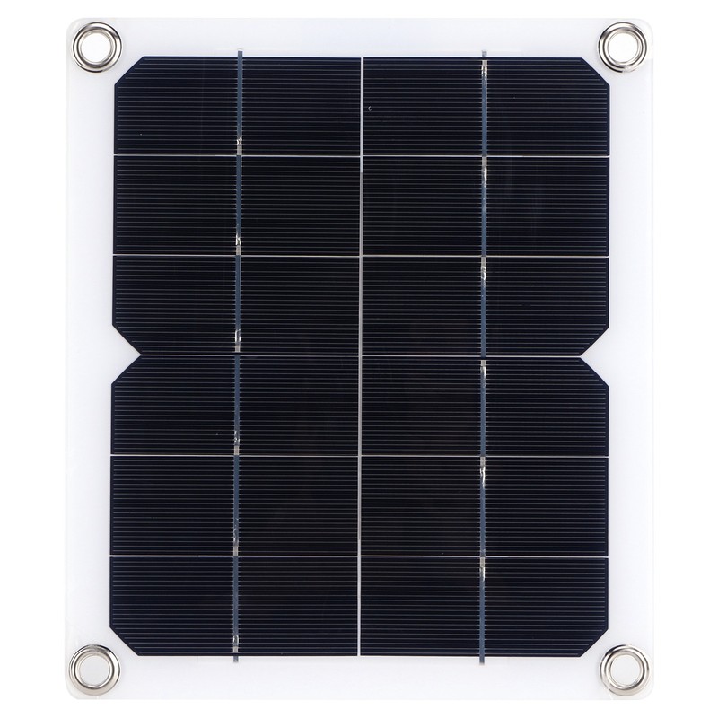 10W Solar Panel with Cooling Fan Photovoltaic Solar Panel for