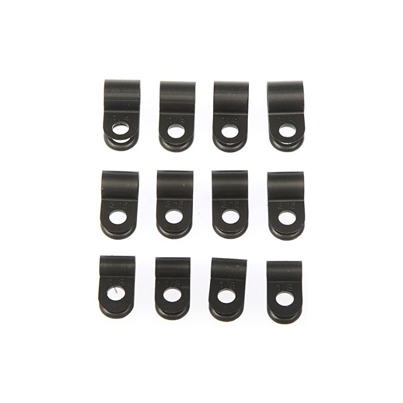 Dorman 86107 1/8 , 3/16, 1/4 In. - Black Nylon