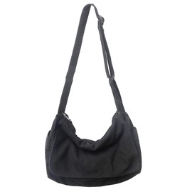 Cross Marberry CY104 Tote Bag, Canvas, Zipper Included, Large, Shoulder Bag, Flap Included, Canvas, Lightweight, Black