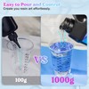 LET'S RESIN UV Resin, Upgraded 1,000g Crystal Clear UV Resin
