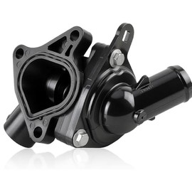 MINETPS 19320-PNA-003 Engine Coolant Thermostat Housing Fit for Honda Civic 2002-2005 2.0L, CR-V 2002-2006 2.4L for Acura RSX 2002-2006 2.0L Replace 19301-PNA-003 19320PNA003