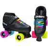 Epic Skates Youth Super Nitro Rainbow, Size 4, Black (SupNitroRbw04)