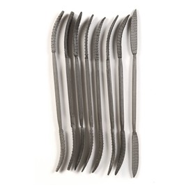 Mercer Industries BCRIFS Riffle Rasp Set, 7-1/2", 8-Piece