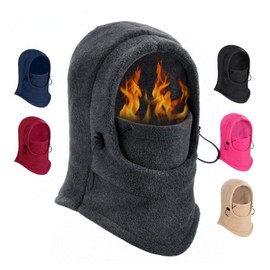 Warm Winter Neck Gaiter Balaclava for Delivery Motorcycle Gray 3ea