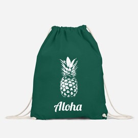 Gym Bag Stringbag Hipster Bag Aloha Pineapple Bag Drawstring Cotton Bag