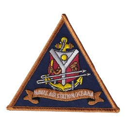 NAS Oceana Patch – Hook and Loop, 4"