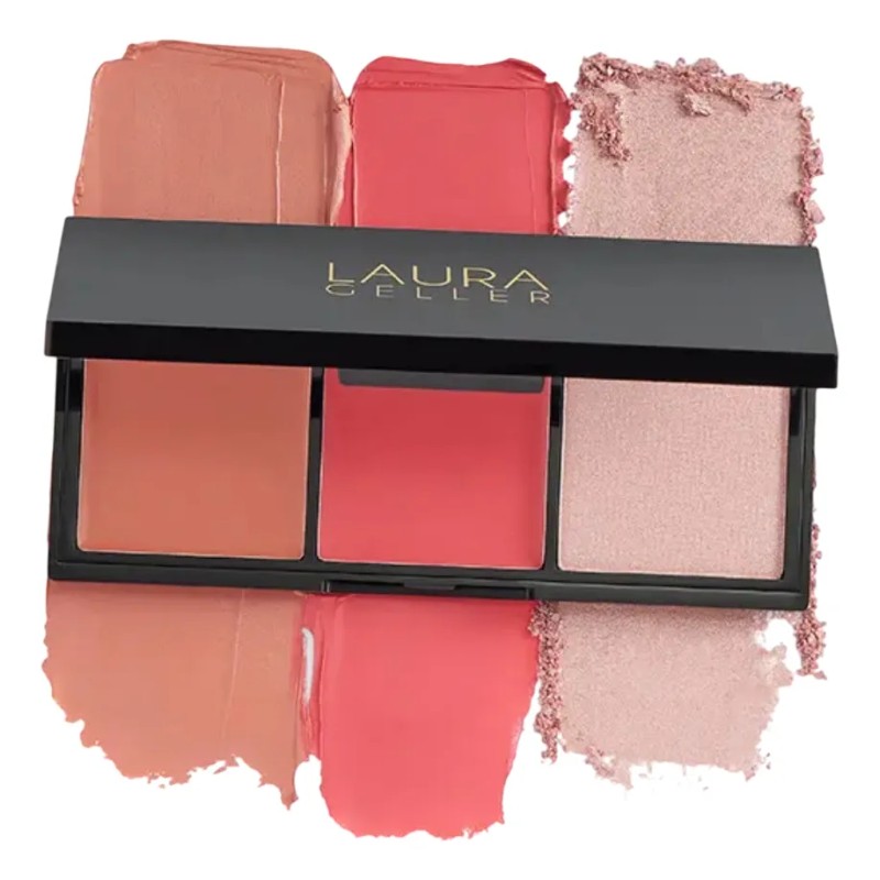 Laura Geller Multitasking Trio, Meet The Pinks Labial Blush Varios