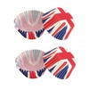 100pcs Mini Union Jack Cupcake Cases Baking Cups, Paper Muffin