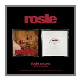 BLACKPINK ROSE ROSÉ rosie 1st Studio Album Retail Exclusive Version CD+11p Premium Cover PostCard+3p PostCard+2p PhotoCard+1p Folded Poster on Pack+Tracking Sealed