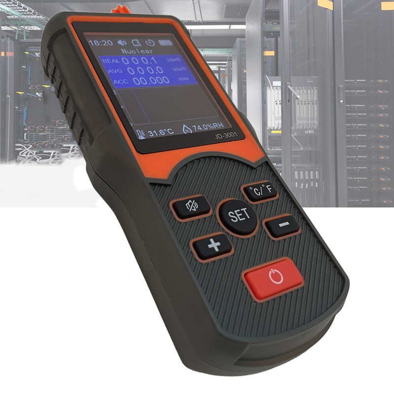 JD‑3001 Geiger Counter Nuclear Radiation Detector Monitor Portable Dosimeter Electromagnetic